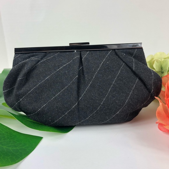 Banana Republic Handbags - Banana Republic wool like clutch purse party